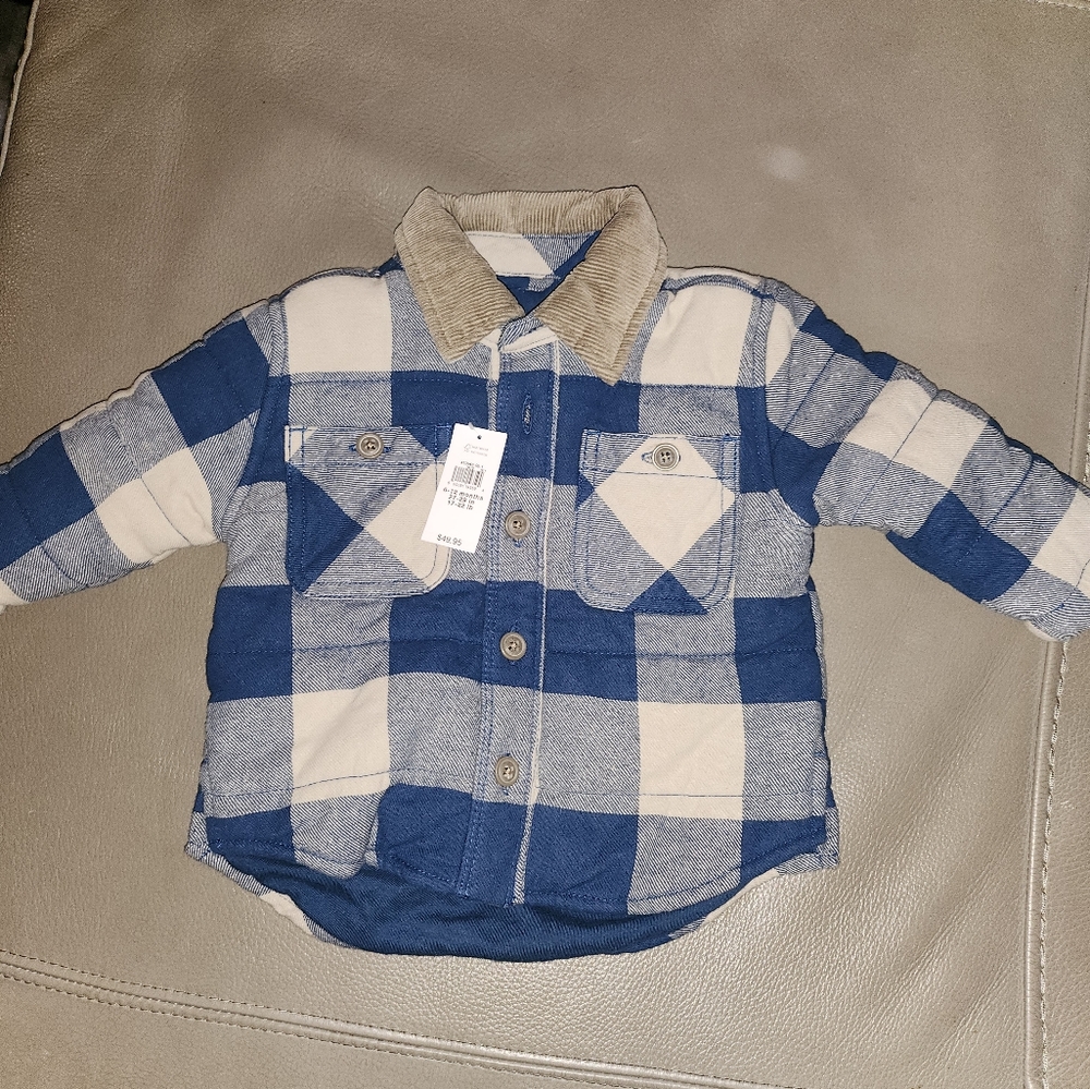 Lumberjack jacket for toddlers 6 -12 mth Brand New
